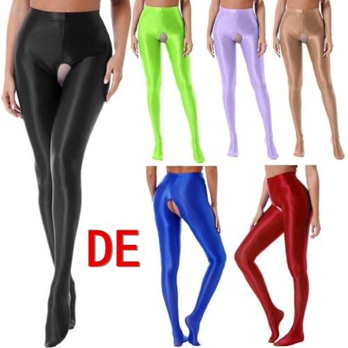 Damen ouvertstrumpfhose öl - ouvertstrumpfhose,