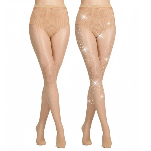 Paar glitzer strumpfhosen - 2,